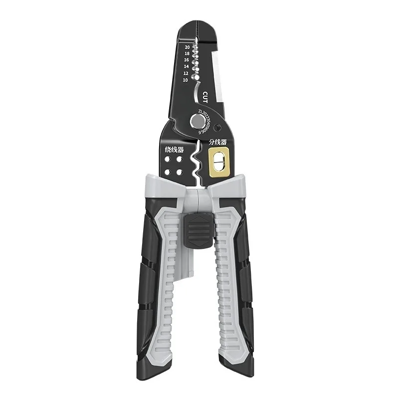 10 in 1 Wire Pliers Stripper Multifunctional Electrician Peeling Household Network Wire Stripper Cable Puller Stripper Cutting