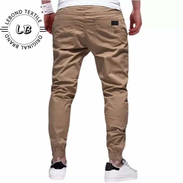 Custom Printing Logo Sportswear Track Trousers Drawstring Pants With Pockets Man Trousers Casual Cargo Pants Sweatpants Joggers