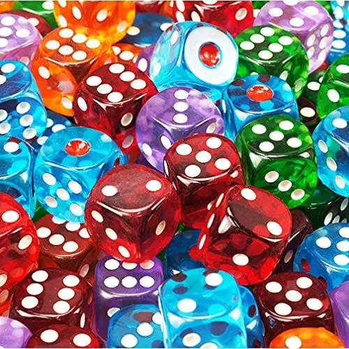 
custom acrylic dice for games playing dice for outdoor activities casino dice 