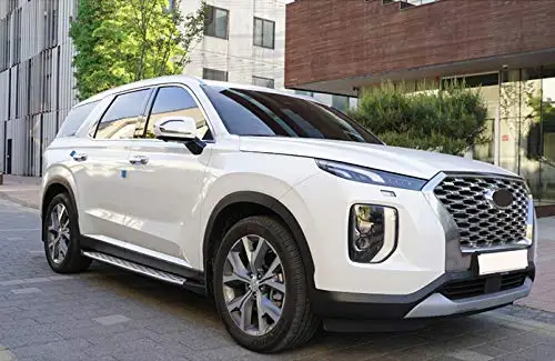 KINGCHER running board side step nerf bar with Mudguards for Hyundai Palisade 2019 2020