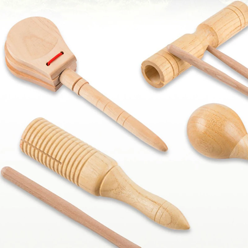 Custom Wooden Musical Funny Toys,wooden educational musical Instrument set toy For Kids