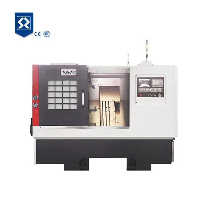 Metal CNC turning center TCK6340S Slant bed CNC lathe machine price