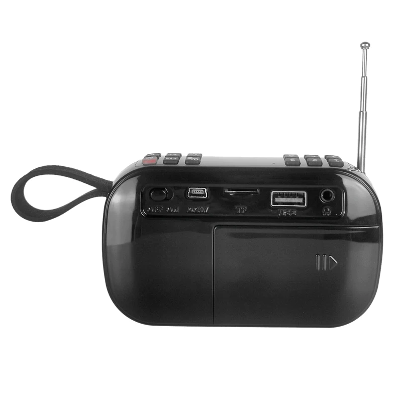  Хорошее качество Портативный fm-радиоприемник с USB TF-картой воспроизведение перезаряжаемая батарея синий зуб запись aux in радио динамик