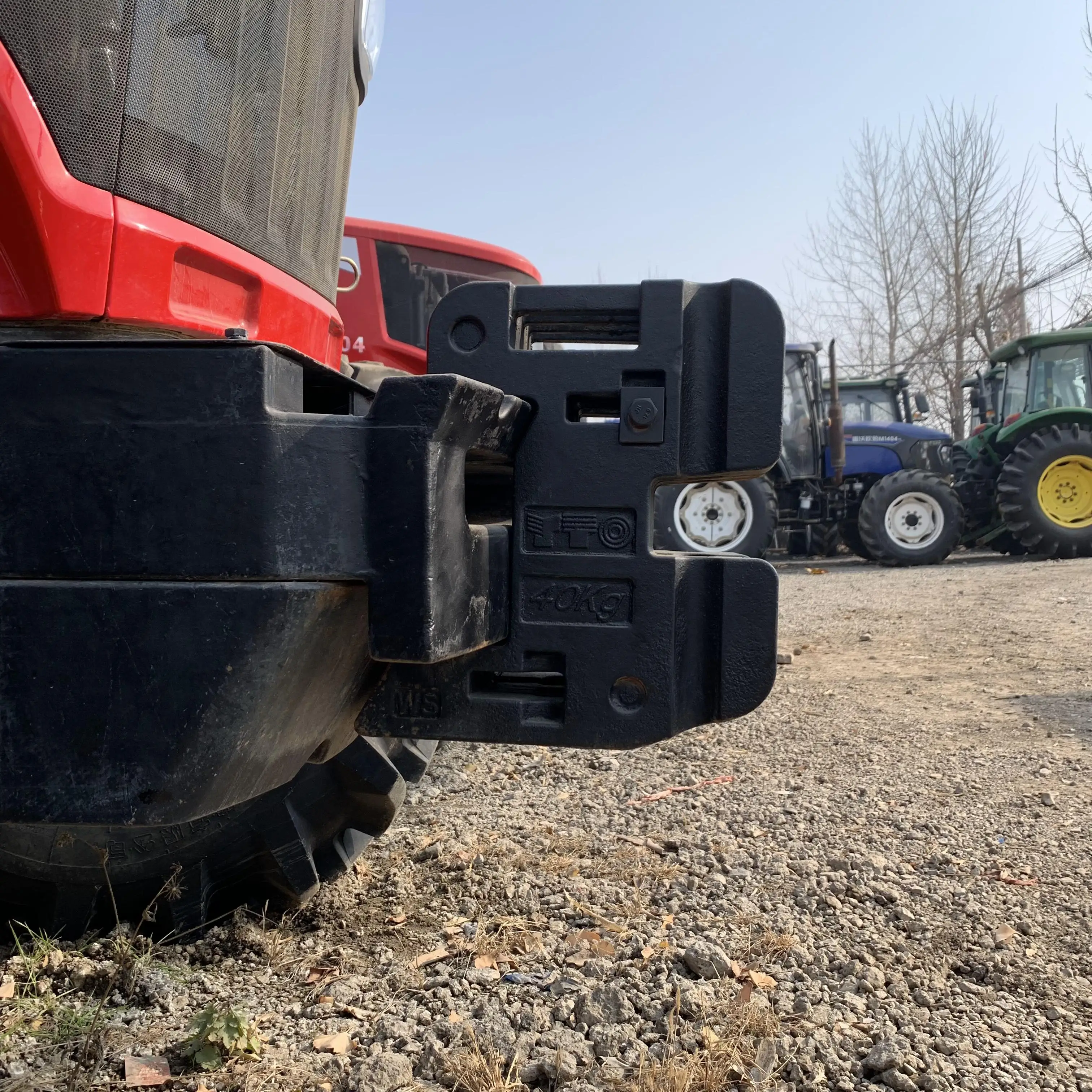 farm used old agricultural tractor 3 point linkage PTO tractors ready to ship