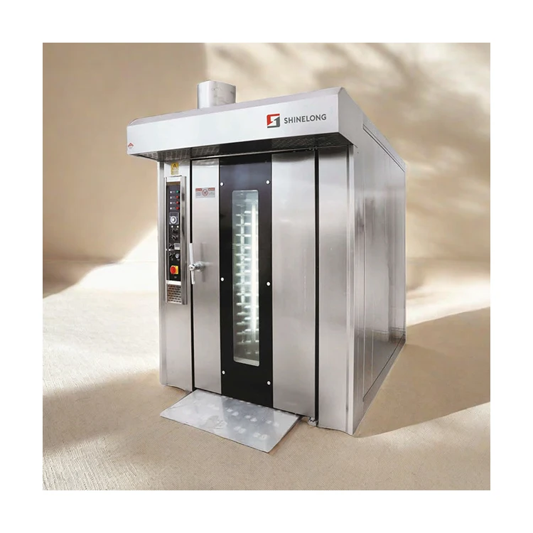 Customized Digital Electric Rotary Oven Baking Oven Electric Bread Rotary Oven for Bakery