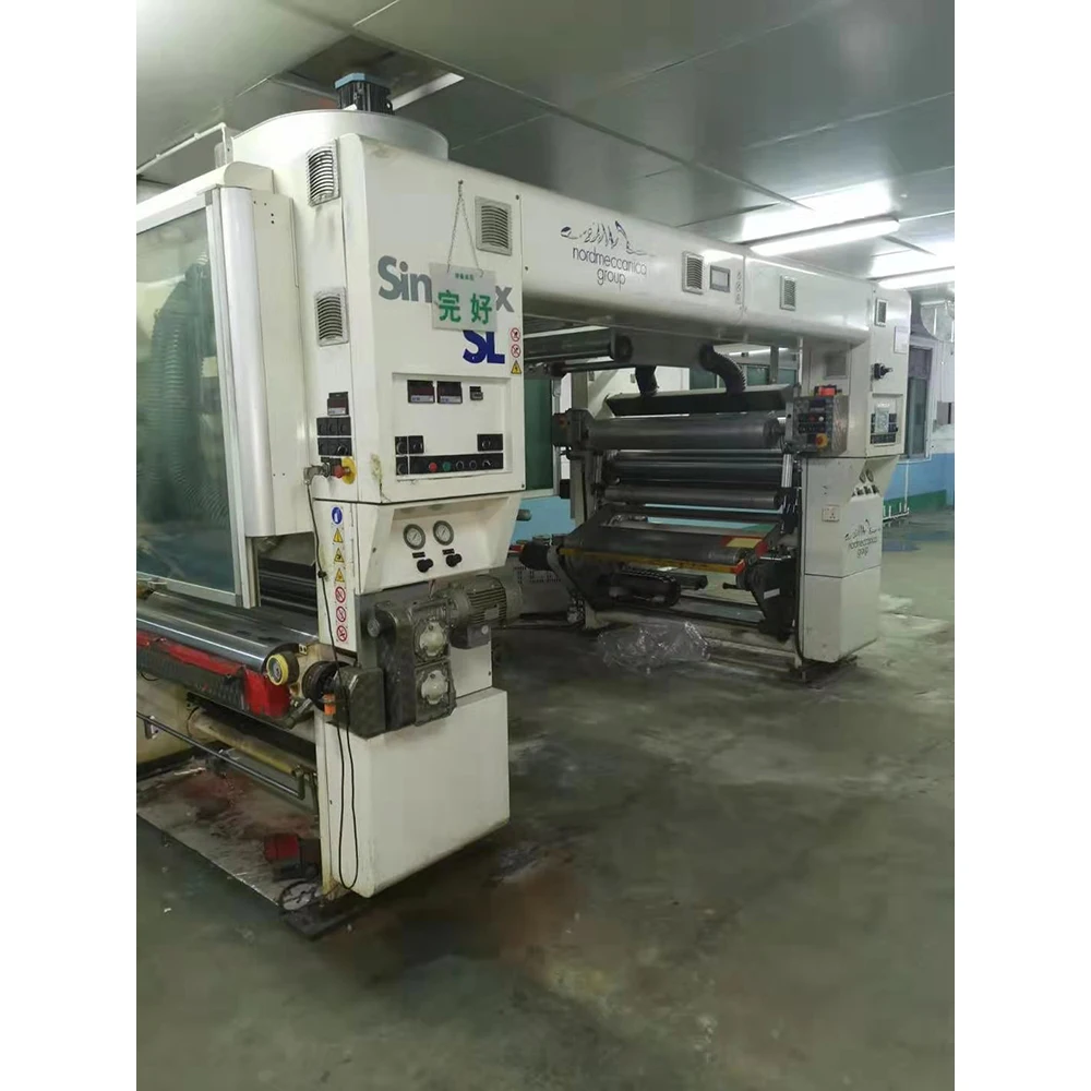 
Used solventless film laminating machine Nordmeccanica 