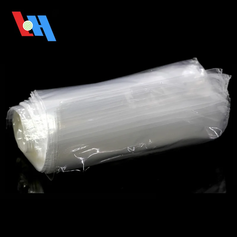 Clear Transparent POF/PE/PVC Plastic Heat Shrink Bag Film Roll For Cartons With Logo