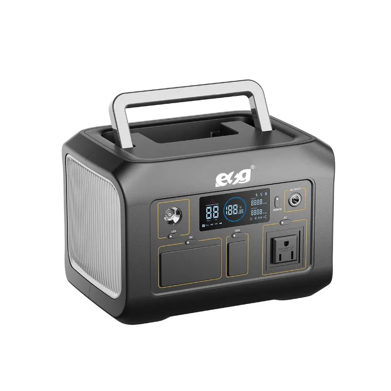 solar outdoor     high capacity solar system generator high capacity lifepo4  station 600W