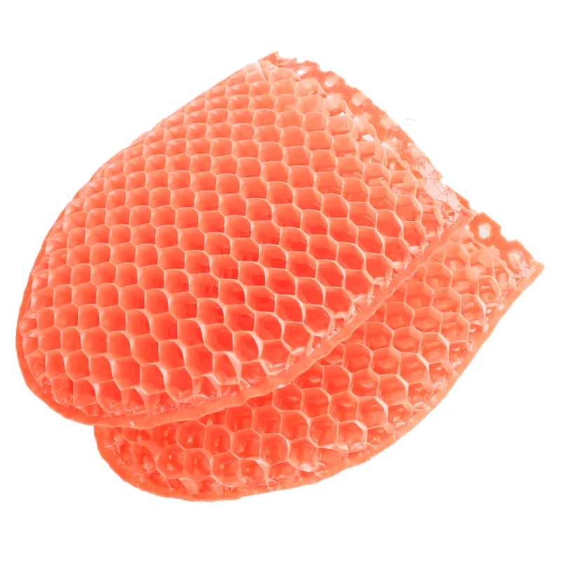 Honeycomb Bath Mitt Exfoliating Glove Face And Body Scrubber Spa TPU Material Wash Mitts For Shower Bathroom Supplies 8*10CM