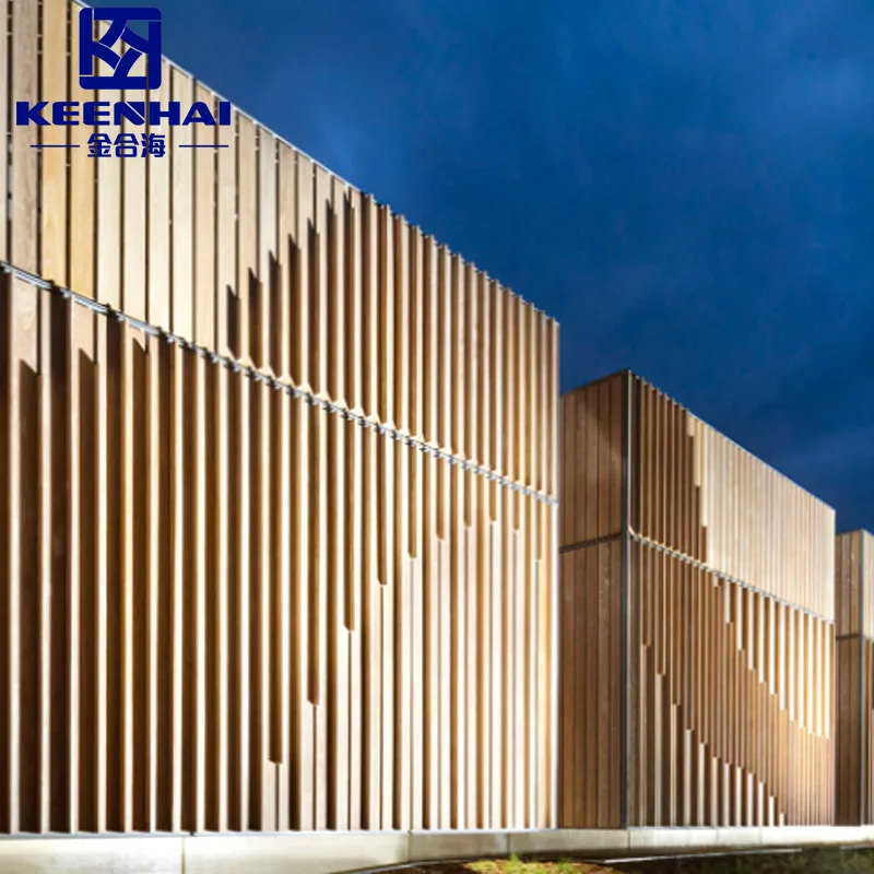 Modern Design Aluminium Expanded Metal Facade Cladding Panel for Exterior Decoration and Hotel Curtain Walls Outdoor Usage