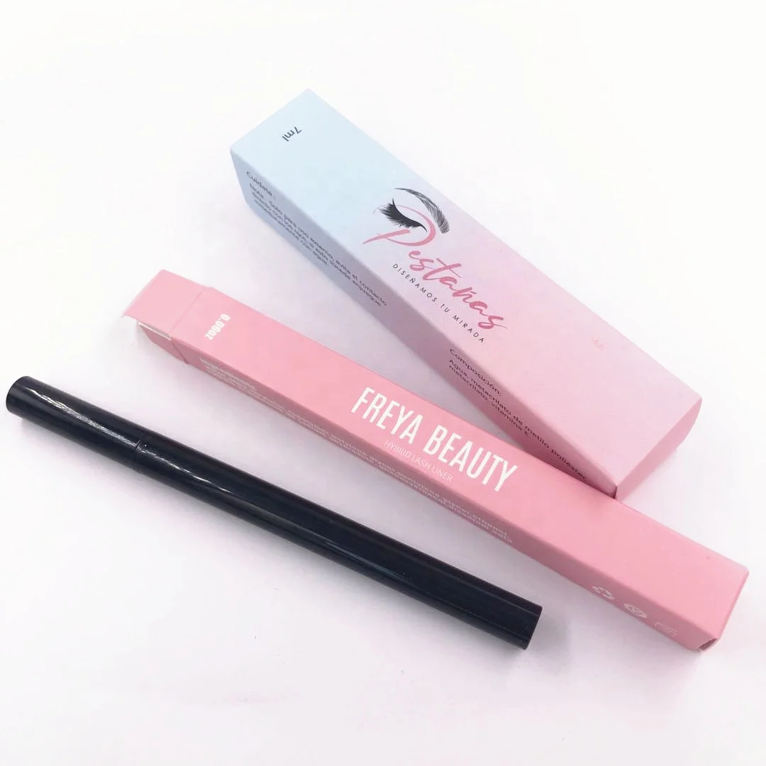 
Full strip lashes with private label magic eyeliner adhesive 