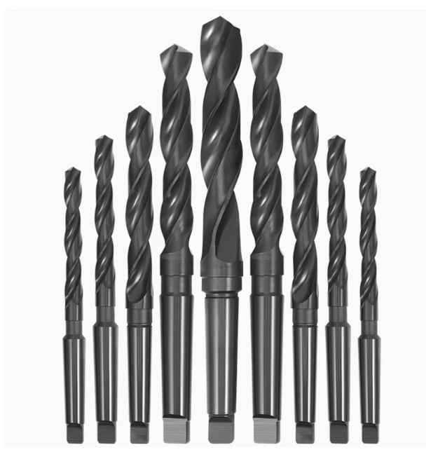 KHT brand hole making tools twist HSS drill co M35/M42/M2/6542  H7 materials straight shank ISO standard for P.M.K.S.H