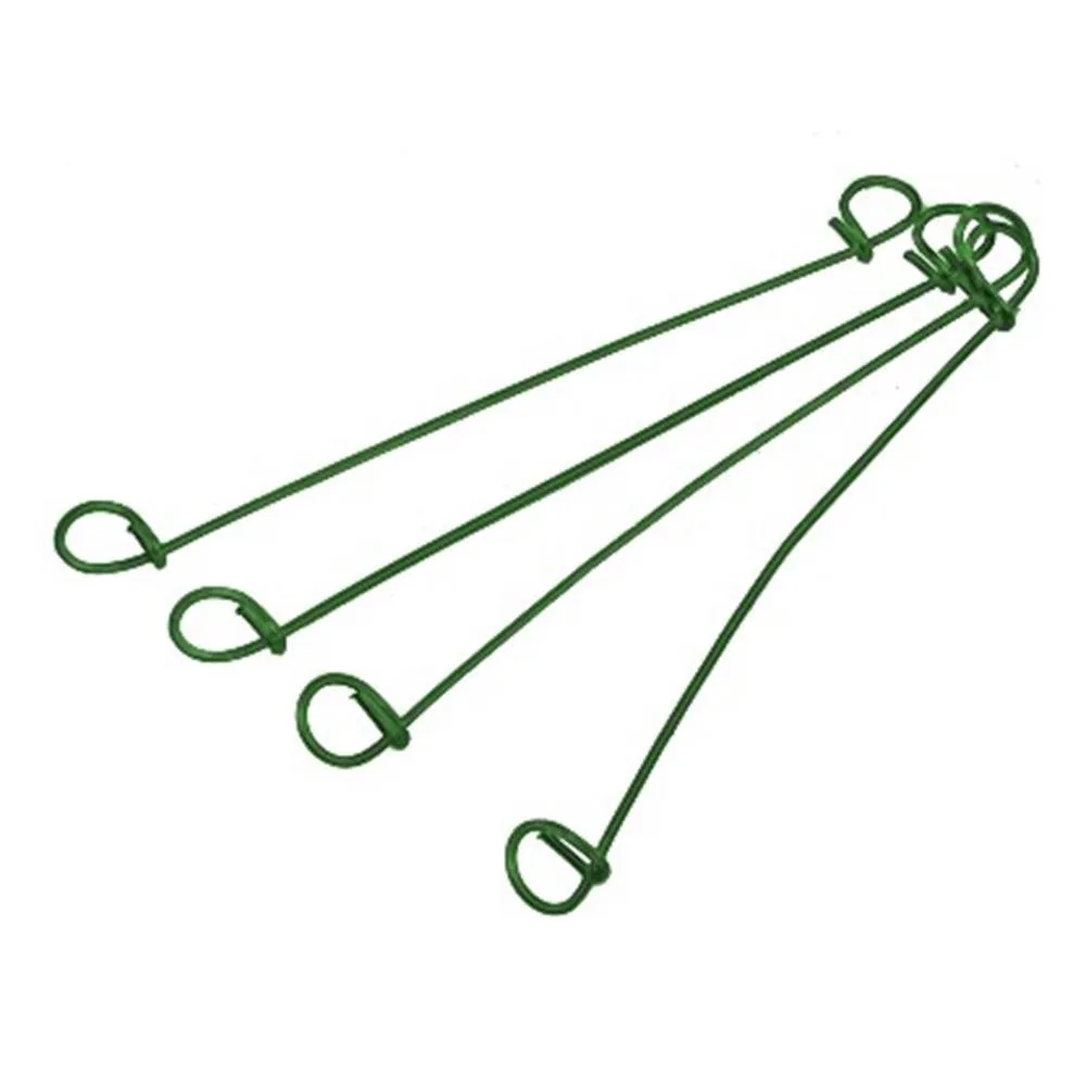 Оцинкованная двойная петля, проволока с ПВХ покрытием, двойная петля проволоки, используемая для проволоки