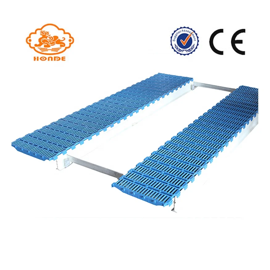 High Quality Manufacture Price Corrosion resistant and durable pig plastic floor plastic slat floor for pig farm