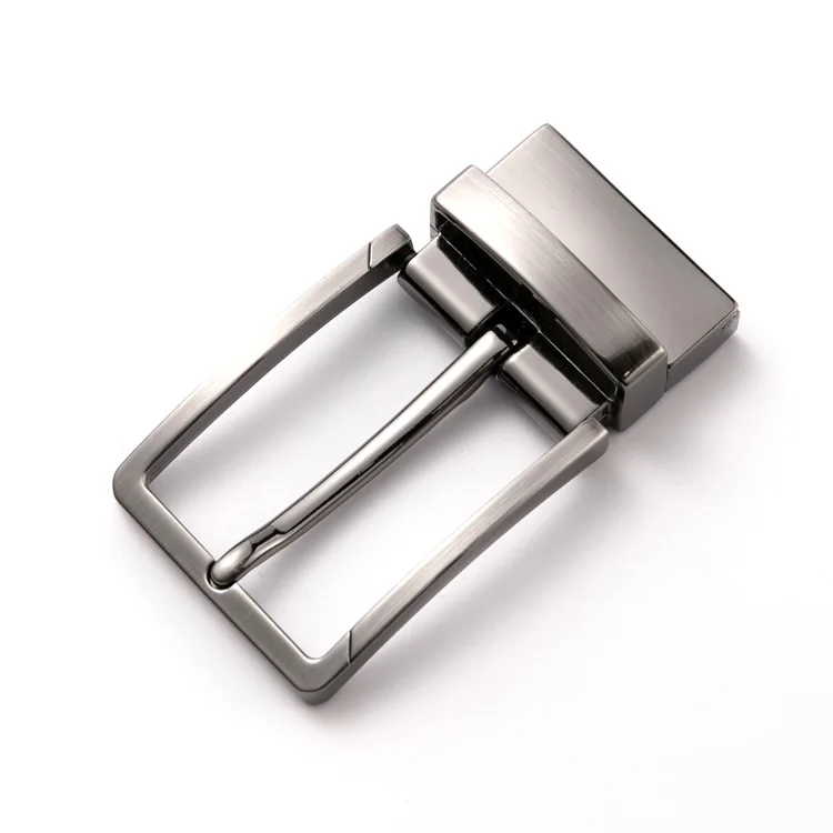 Двусторонняя пряжка для ремня, кожаная пряжка для ремня, металлические аксессуары для ремня на заказ
