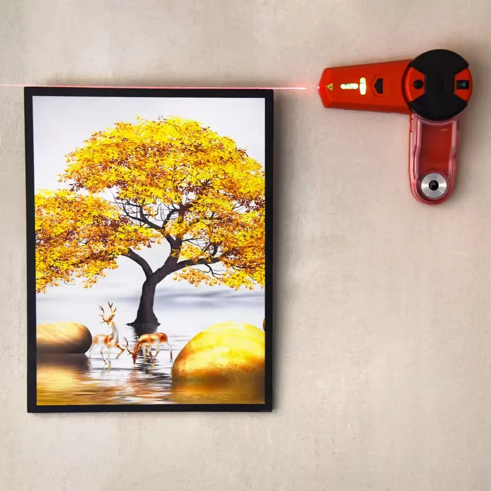 2024 New upgraded Multi-function Automatic Dust Collector For Wall Drilling With Laser Level Wiring Tool