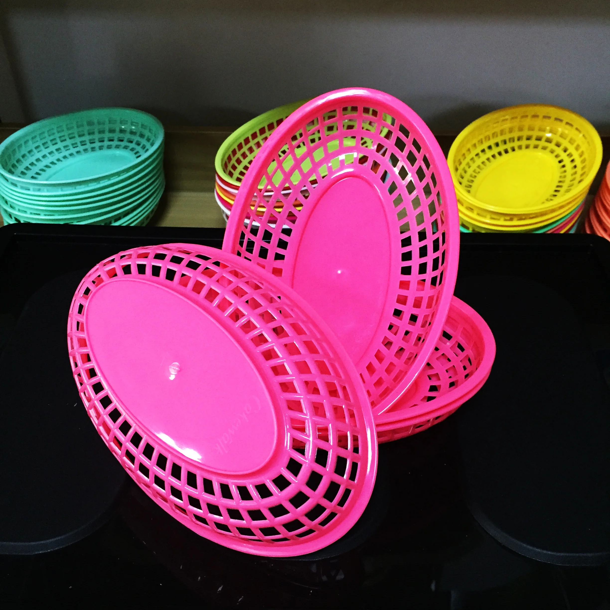 plastic basket for dried fruite/ candy/snacks