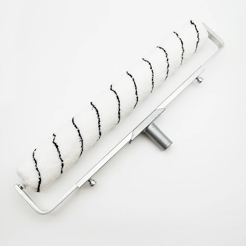 Master D23014 Australia 14', 18' Microfiber Epoxy Floor Coating Paint Roller Brush with Extendable Aluminum Roller Frame