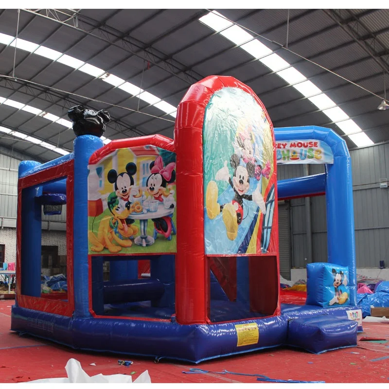New Mickey Mouse  inflatable castle  Kids outdoor party commercial   inflatable bounce house