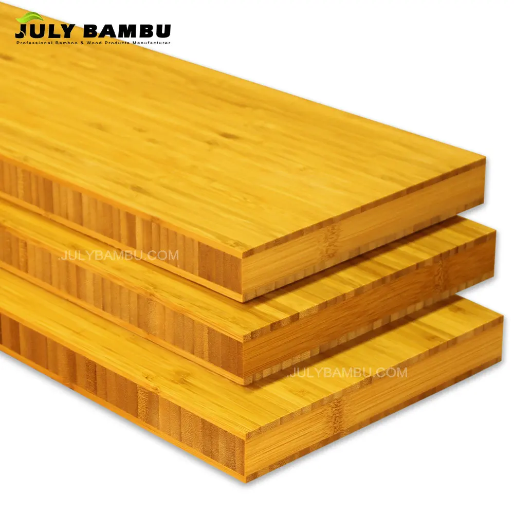High Quality Bamboo Table Tops 30mm Laminated Bamboo Worktops