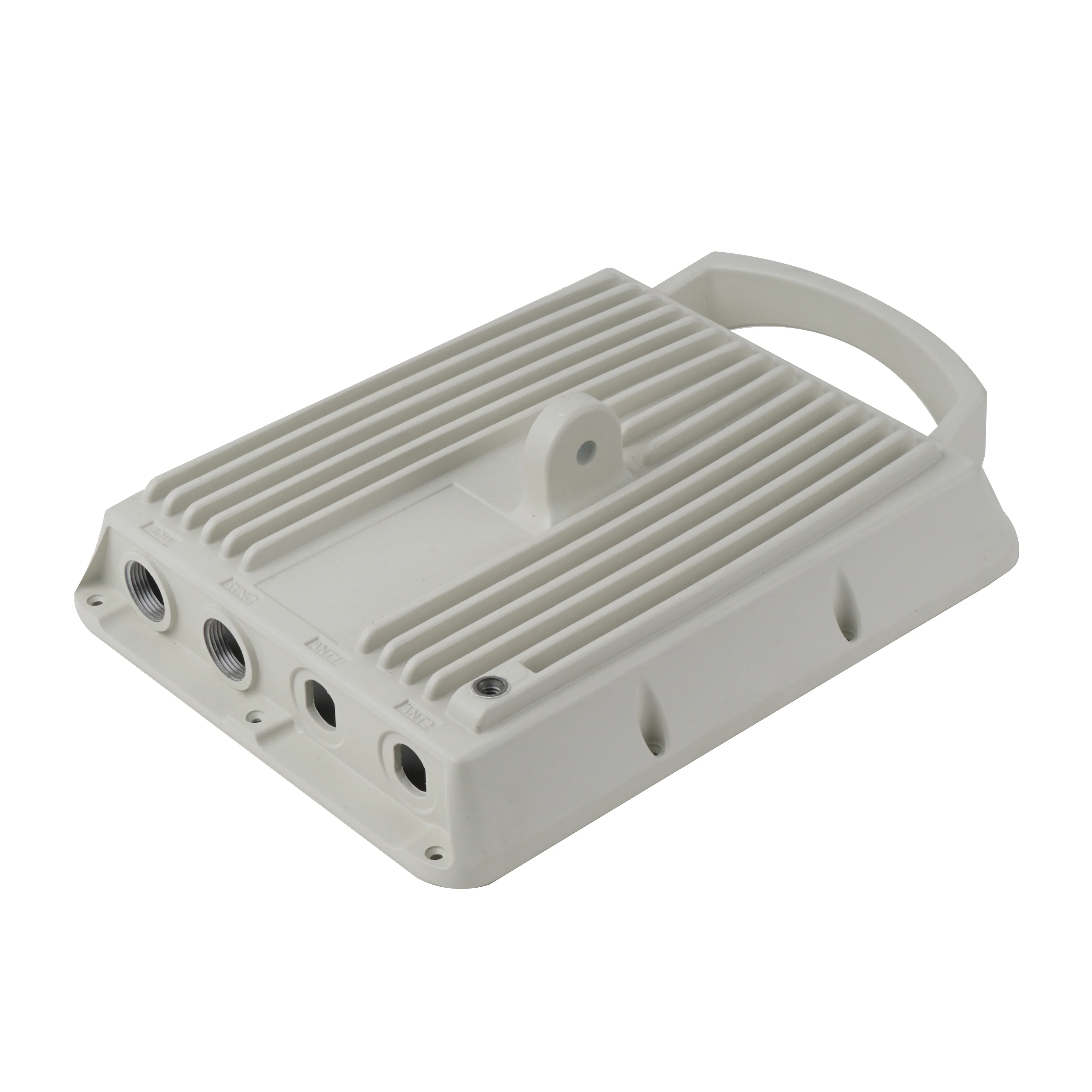 Aluminum Die Casting and CNC machining communication  electronic product router housing