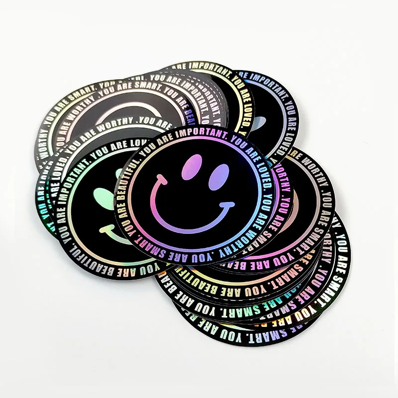 OEM Custom UV Proof Waterproof PVC Vinyl Brand Printing Sticker Sheets Die Cut Adhesive Logo Custom Sticker