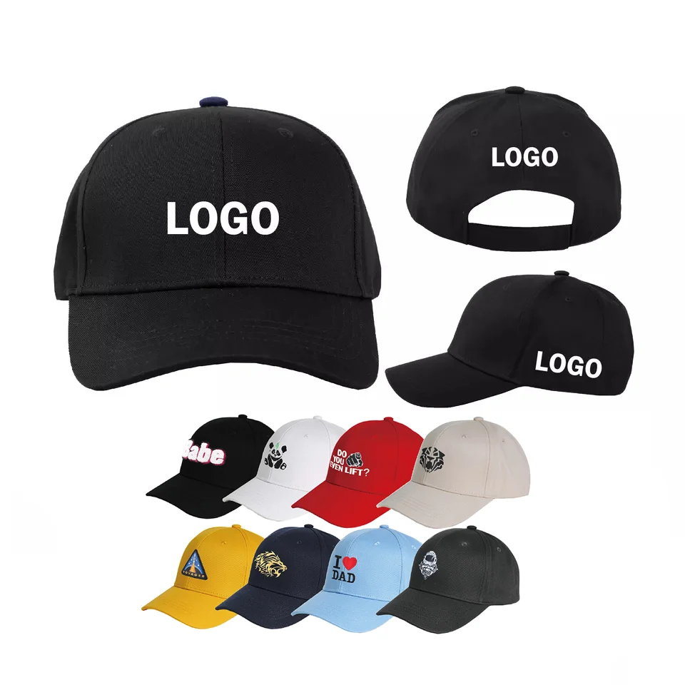 2022 New Fashion Custom Embroidered Logo Sport Cap Stylish Breathable Baseball Hat Wholesale Fitted Baseball Caps For Men