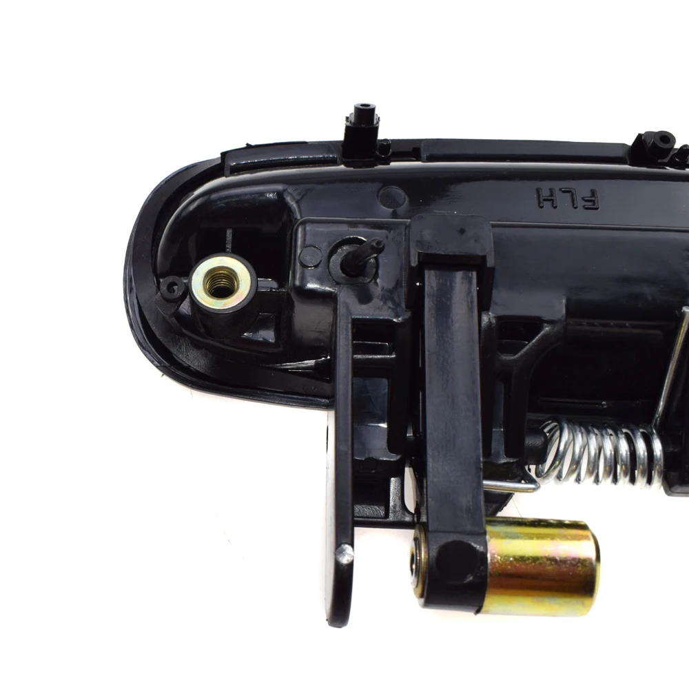 Левая передняя черная внешняя дверная ручка для 1998-02 Toyota Corolla 6921002040,69210-02040,77563