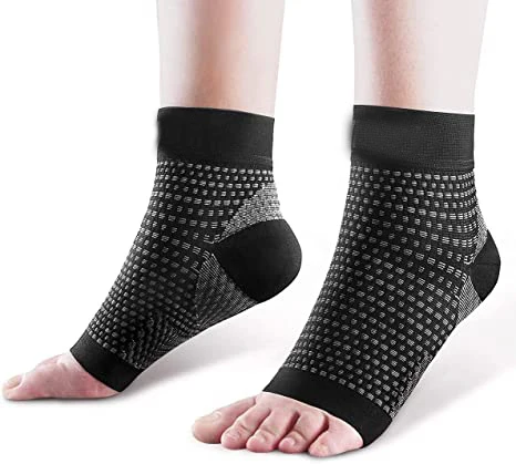 Unisex Ankle Brace Plantar Fasciitis Socks with Arch Support Compression Ankle Support Foot Sleeve for Heel Pain Relief