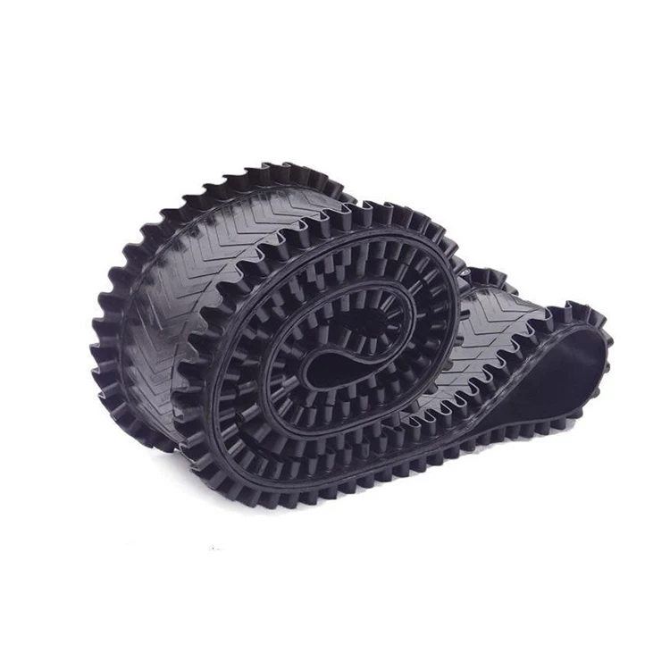 Professional Manufacturer Good Quality Green Pvc Rubber Cleat 600mm Corrugated Sidewall Conveyor Belt