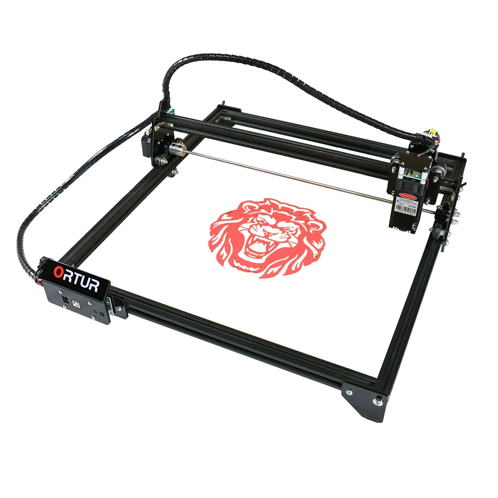 Набор для гравировки «сделай сам», 400x430 мм, работает с различными материалами, высокоточная лазерная гравировальная машина для домашнего использования