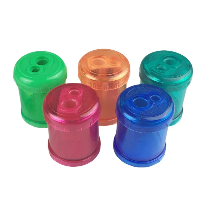 Ручная Пластиковая точилка для карандашей и мелков