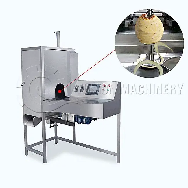 carrot potato brush rolling peeler machine cassava emery yam washing