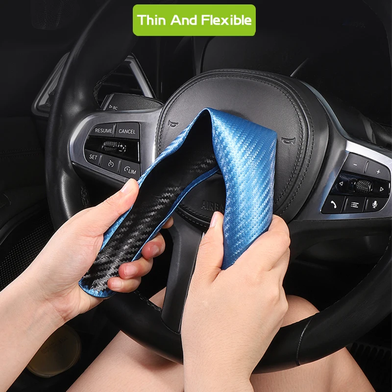 Universal Sport Anti-slip Carbon Steering Wheel Covers For Car
