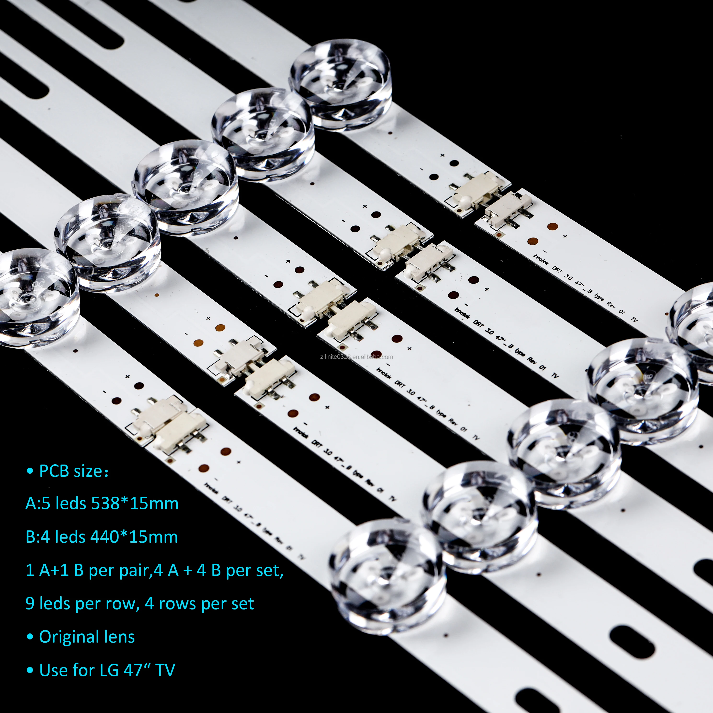 47Lb5610 47Lb580V 47Lf5800 For Lg Tv 42 43 47 Inch Original Big Lens Led TV Backlight for Repair