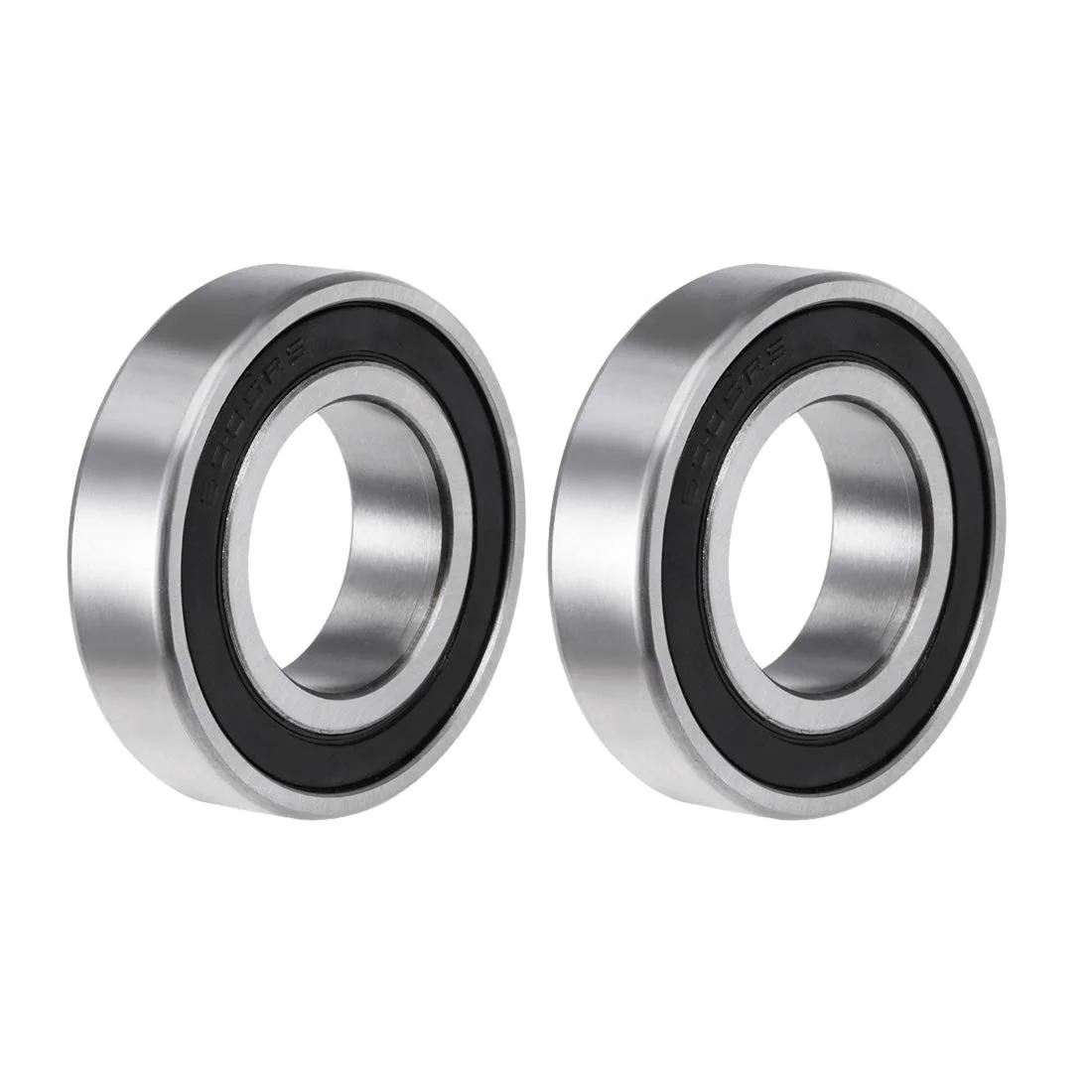 Double Rubber Seal 6909-2RS Deep Groove Ball Bearings 45x68x12 mm.