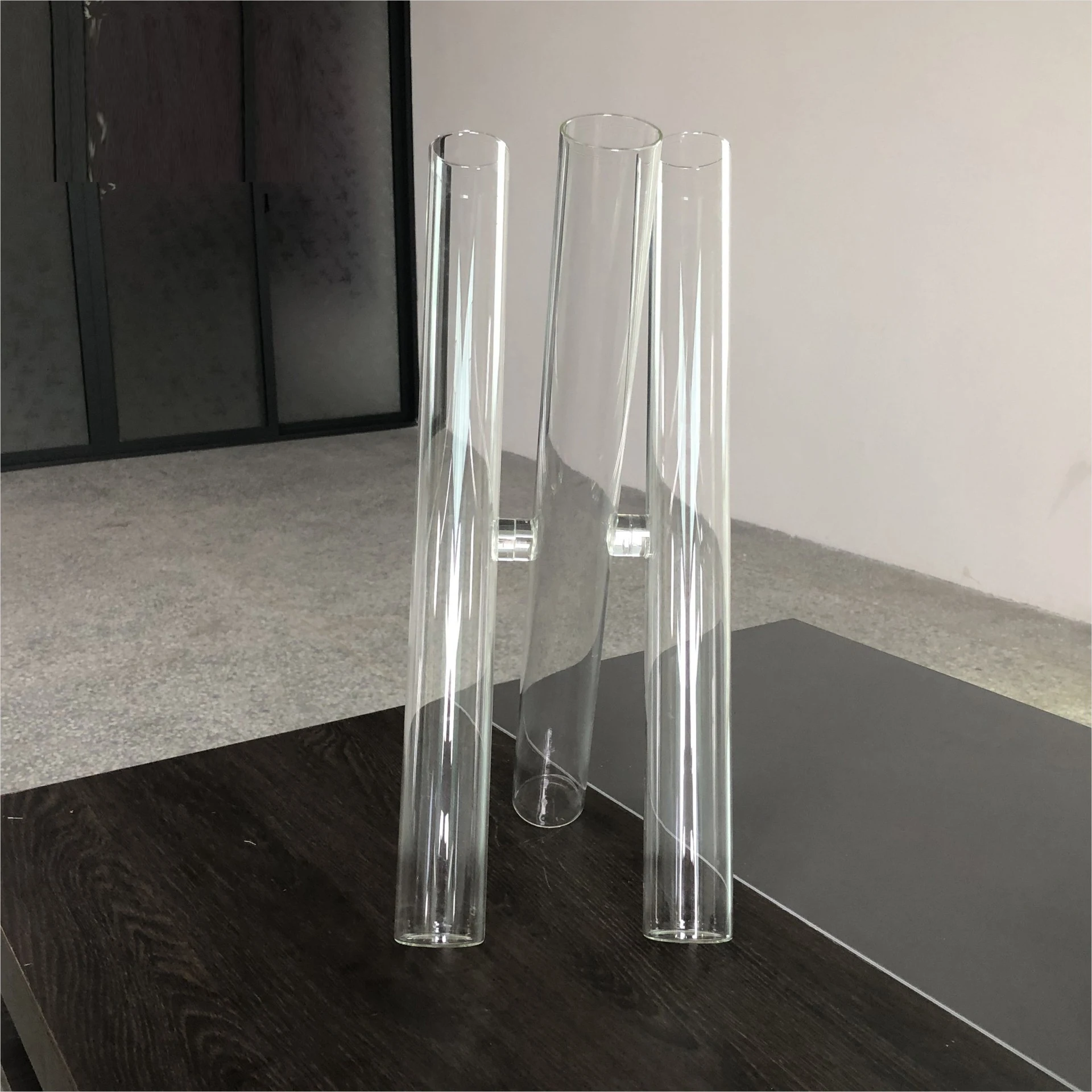 Tall Unique Glass Flower Vases For Weddings Centerpiece