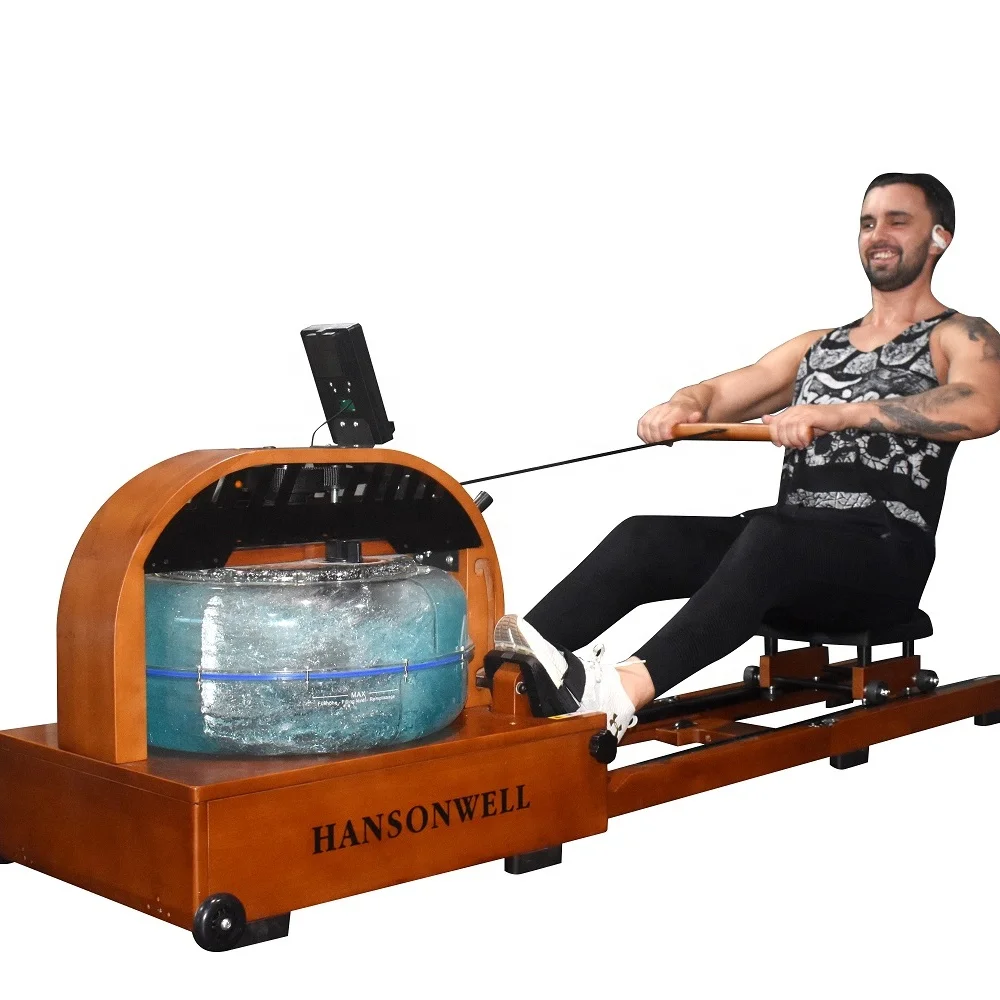 2023 Whole Body Cardio Training Home Use with Adjustable Pedal Exercise Equipment Water Rowing Machine