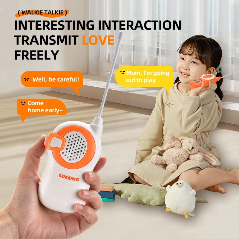 Children Education Mini Mobile Phone Toy Cartoon Telephone Long Range Mini Walkie-Talkie Toys