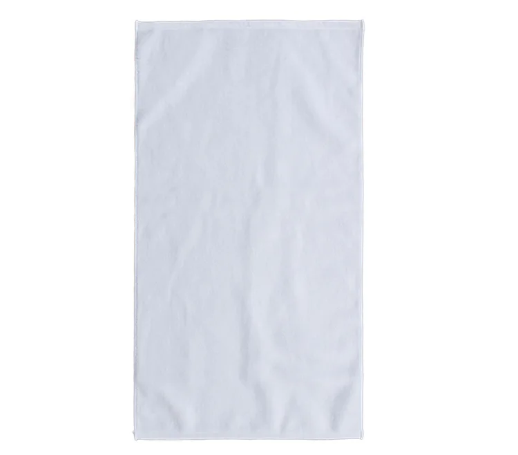 White Blank Towel Mix Cotton Polyester Custom Personalized Design Sublimation Printing Blank White Bath Towel