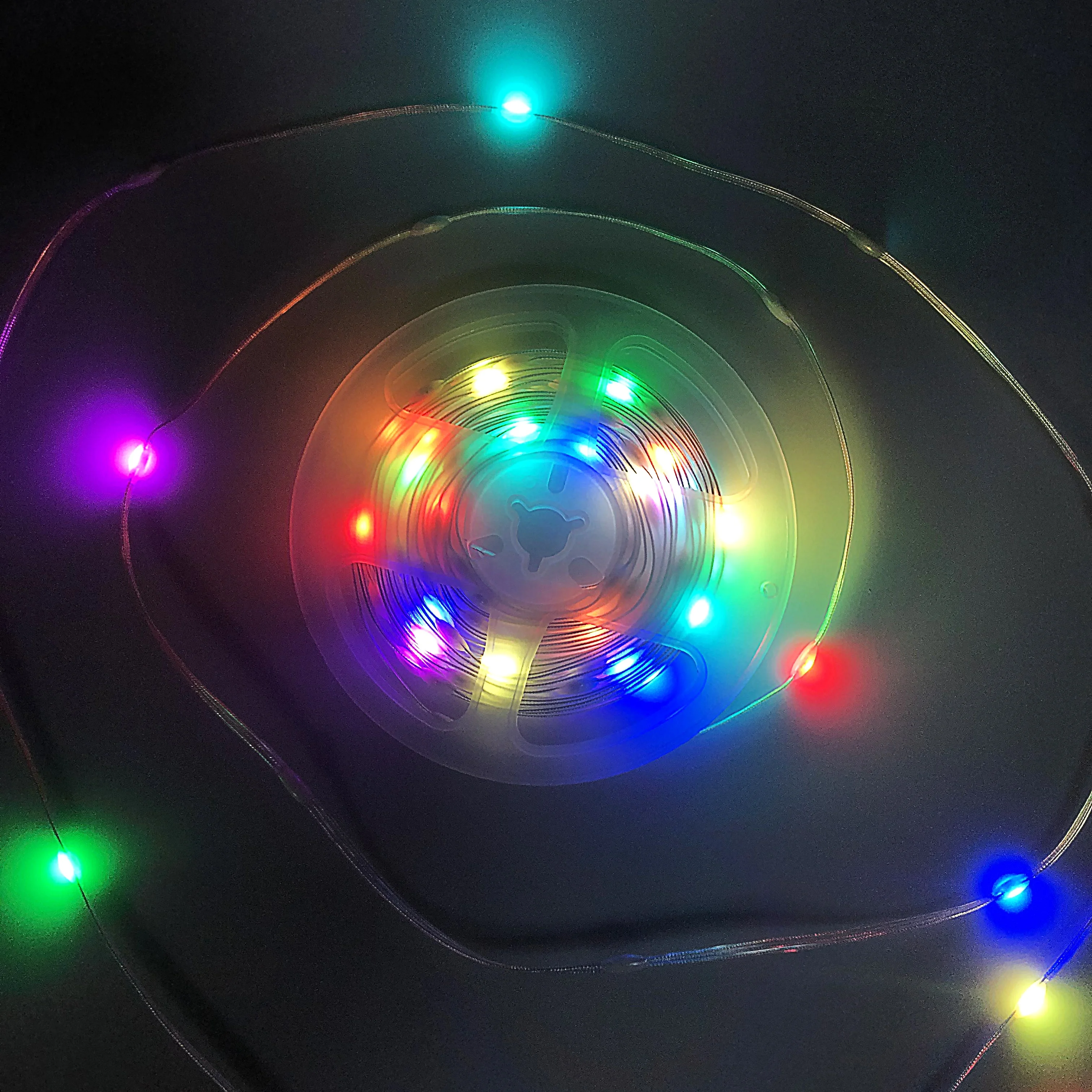 LED APP Remote Control Outdoor Christmas IP67 Waterproof Twinkle Dream Colorful 5m 10m RGB usb plugs Fairy String Strip Light