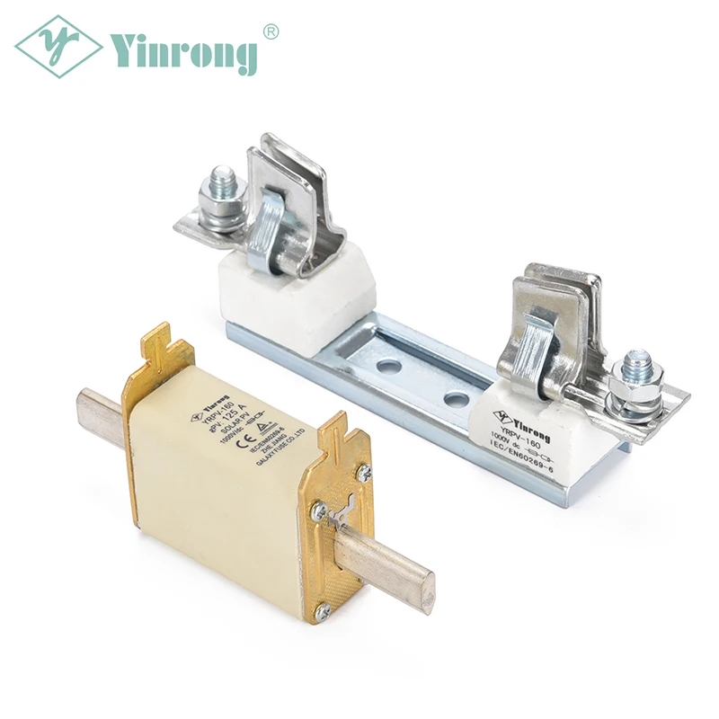 Yinrong YRPV-160 Series DC fuse and holder for solar PV fuse holder