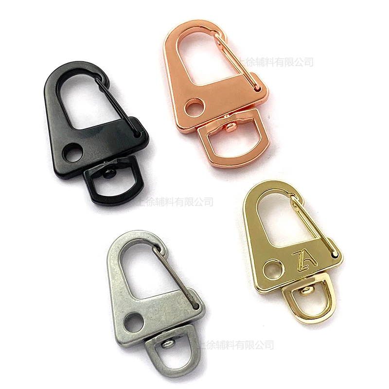 Wholesale custom dog hook metal trigger swivel spring snap metal hook for lanyard