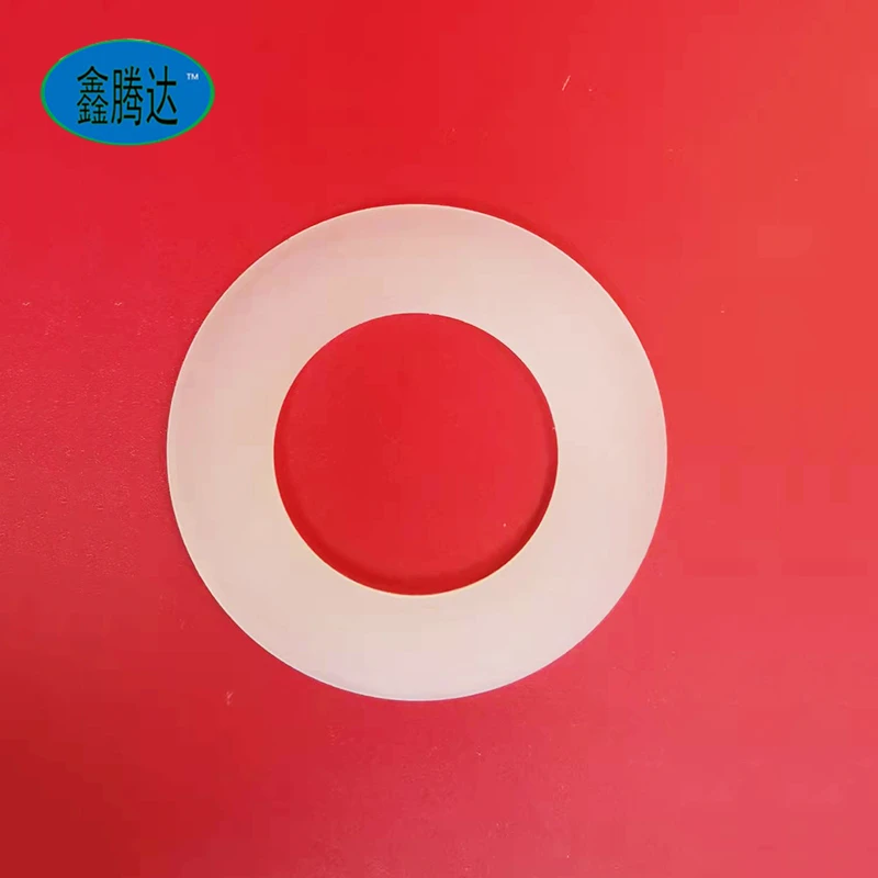 cnc machining PTFE flat sealing gasket plastic washer