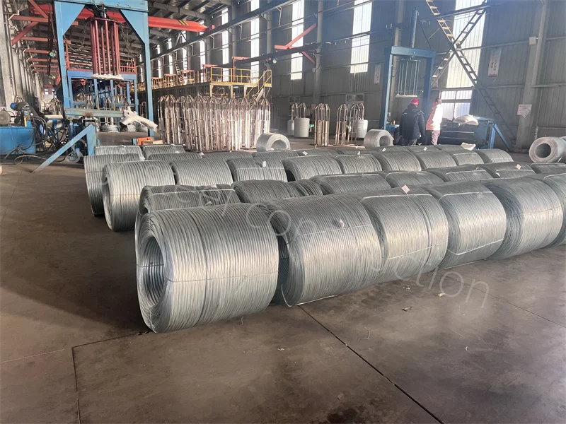 SWG Hot Dipped Galvanized Steel Wire 20 21 22 Gi binding wire, annealed for wire mesh Fence
