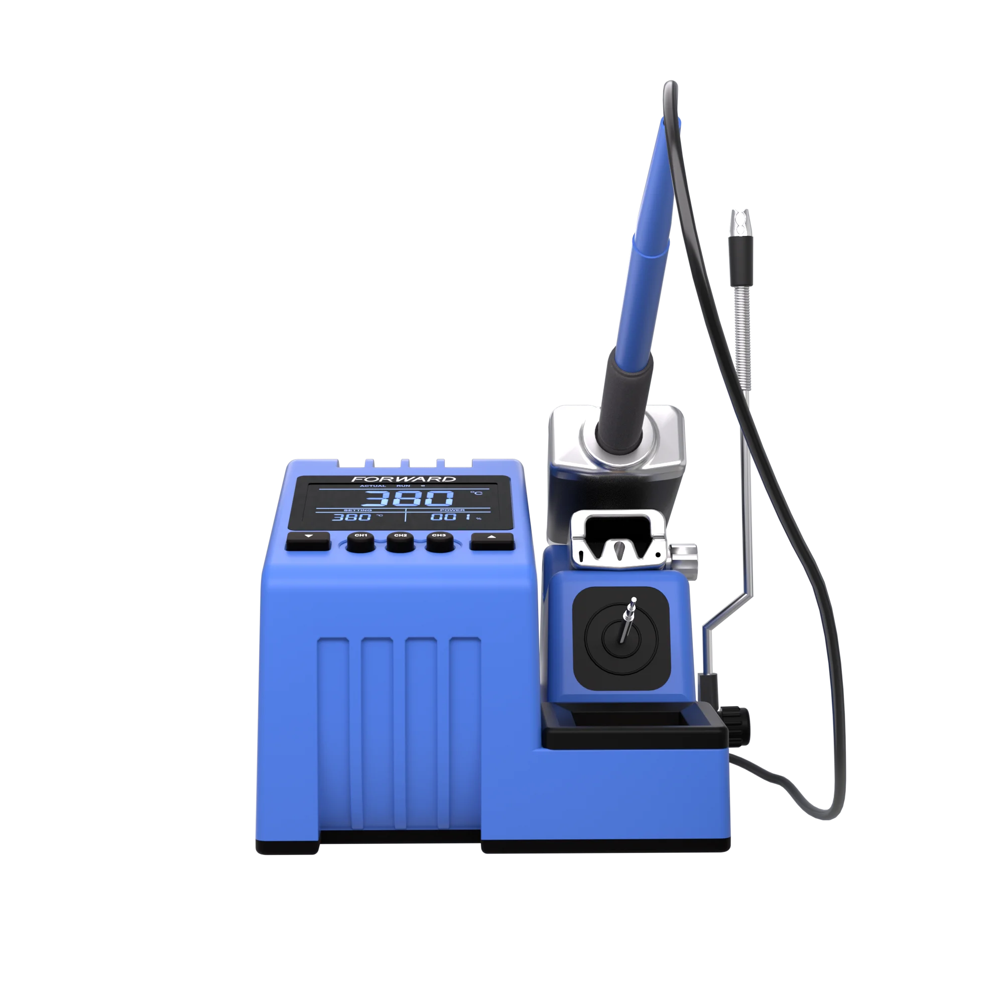 FORWARD SMD Digital Welding Soldering Station Phone Motherboard Repair Tool With Tips