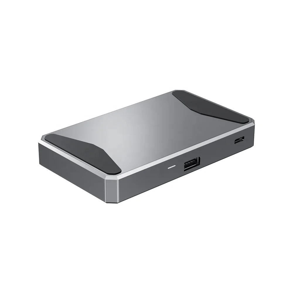 Factory Outlet Full CNC Aluminum 40Gbps TB4 Dock Docking Station USB 4.0 Hub with 150W Power Supply for Laptop