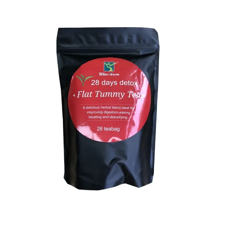 2021 Most Popular Slimming Tea Weight Loss Flat Tummy Detox 100% Nature Herbal Tea Tea Extract Green Plastic Container Brewing