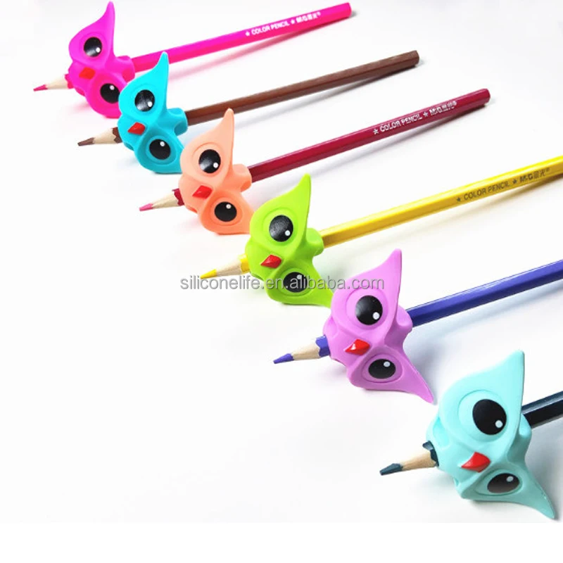 Pencil Grips for Kids Handwriting, Ergonomic Writing Training Aid Correction Silicon Gel Pencil Grip for Children Preschoolers