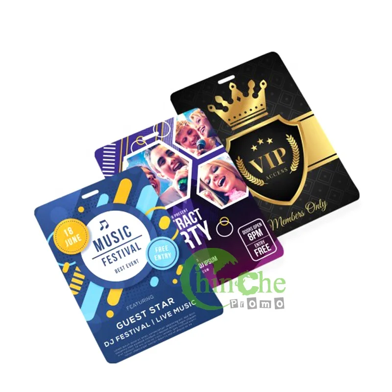 Laminated Plastic Staff Employee Photo ID Cards with Digital Printing